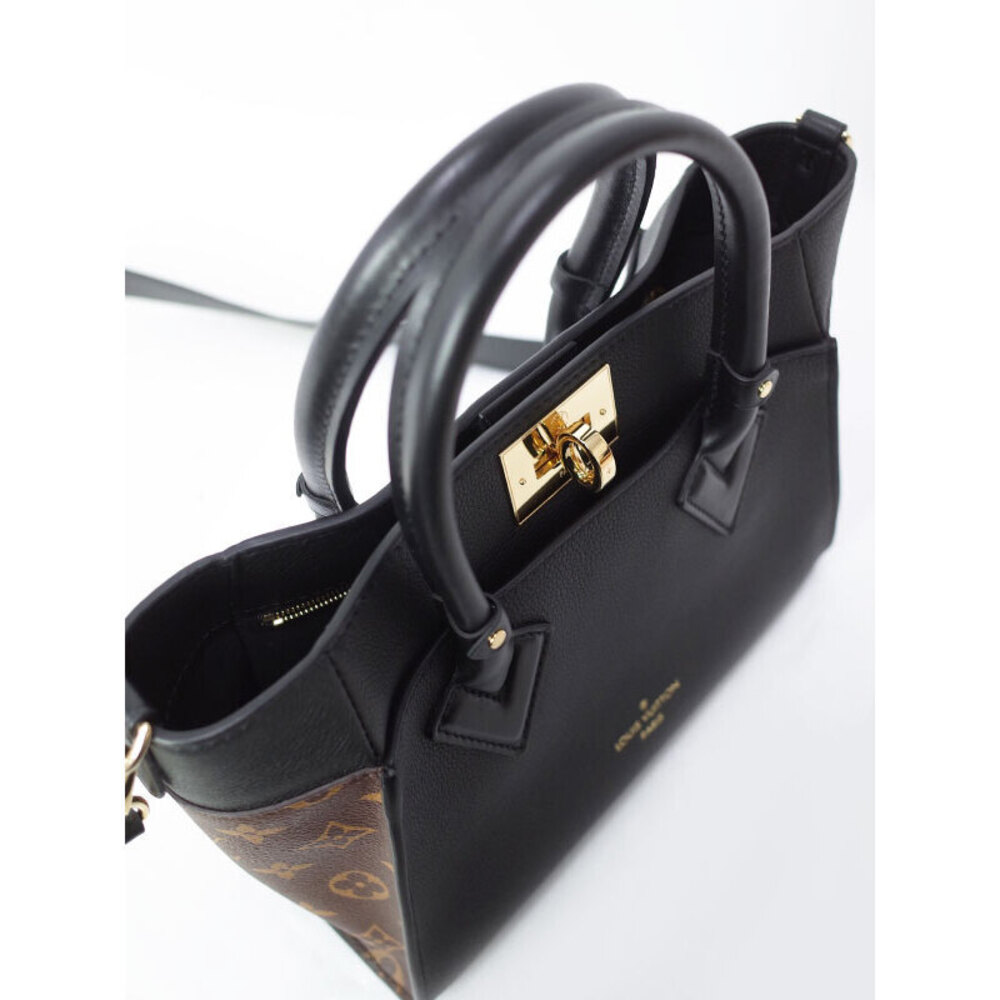 Louis Vuitton Brown Leather My Bag On Monogram Side - Picture 8 of 8